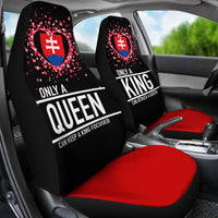 Slovakia Car Seat Covers Couple Valentine Nothing Make Sense Set of Two RLT13 - Wonder Print Shop