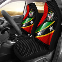 Saint Kitts and Nevis Car Seat Cover Saint Kitts and Nevis Flag Ver 01 RLT6 - Wonder Print Shop