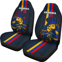 Armenia Lion Car Seat Covers RLT8 - Wonder Print Shop