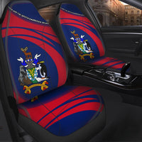 South Georgia and the South Sandwich Islands Coat Of Arms Car Seat Cover Cricket RLT12 - Wonder Print Shop