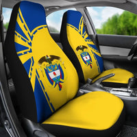 Colombia Car Seat Covers Premium Style RLT7 - Wonder Print Shop