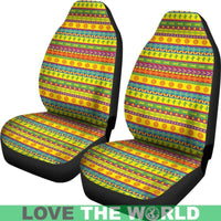 Mexico Aztec Pattern 08 Car Seat Cover RLT13 - Wonder Print Shop