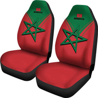 Morocco Car Seat Covers Moroccan Pride RLT7 - Wonder Print Shop