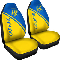 Ukraine Car Seat Covers Curve Version RLT7 - Wonder Print Shop
