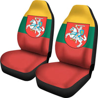 Lithuania - Lietuva Flag car_seat_cover RLT6 - Wonder Print Shop