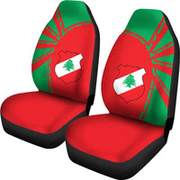 Lebanon car_seat_cover Premium Style RLT6 - Wonder Print Shop