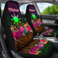 The Phillipines Car Seat Cover Summer Hibiscus RLT6 - Wonder Print Shop