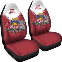 Latvia car_seat_cover - Latvian Pride RLT6 - Wonder Print Shop