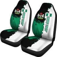 Nigeria Personalised Car Seat Covers Independence Day RLT8 - Wonder Print Shop
