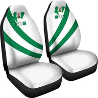 Nigeria Special Flag Car Seat Covers Set Of Two RLT8 - Wonder Print Shop