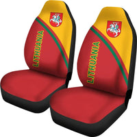Lithuania car_seat_cover - Curve Version01 RLT6 - Wonder Print Shop