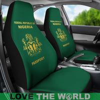 Nigeria Passport Car Seat Cover RLT8 - Wonder Print Shop