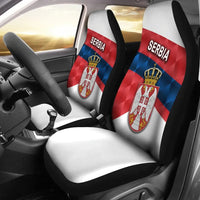 Serbia Car Seat Covers Sporty Style RLT7 - Wonder Print Shop