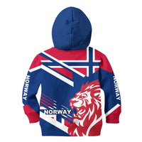 Wonder Print Shop Hoodie Kid - Norway Lion Flag Special Edition RLT7 - Wonder Print Shop