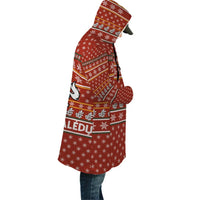 Lithuania Christmas sherpahoodie - Red RLT6 - Wonder Print Shop