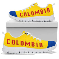 Colombia Sneakers - Flag Wave Style RLT7 - Wonder Print Shop