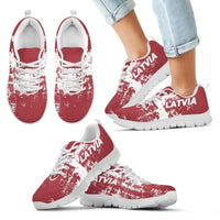 Latvia Sneakers - Smudge Style10 RLT6 - Wonder Print Shop