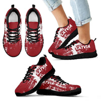 Latvia Sneakers - Smudge Style10 RLT6 - Wonder Print Shop