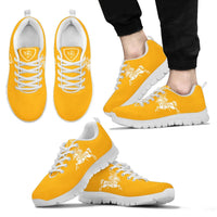 Lithuania Vytis Yellow Shoes - Sneakers2 RLT6 - Wonder Print Shop