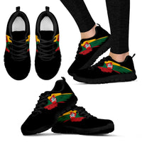 Lithuania Coat Of Arms Wings Sneakers RLT6 - Wonder Print Shop