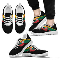 Lithuania Coat Of Arms Wings Sneakers RLT6 - Wonder Print Shop