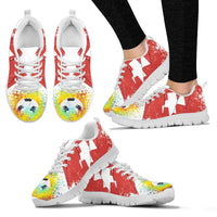 Switzerland Flag Football Sneakers RLT13 - Wonder Print Shop