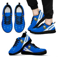 Honduras Flag Sneakers - Line Style RLT8 - Wonder Print Shop