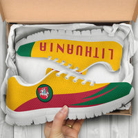 Lithuania Sneakers - Flag Wave Style RLT6 - Wonder Print Shop