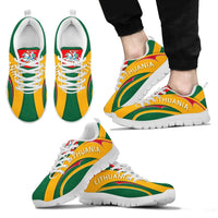Lithuania Flag Sneakers - Camber Style 2.0 RLT6 - Wonder Print Shop