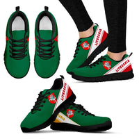 Lithuania Flag Sneakers - Line Style RLT6 - Wonder Print Shop