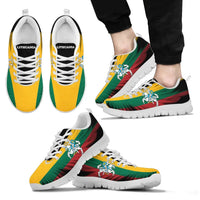 Lithuania Flying Flag Wings Sneakers RLT6 - Wonder Print Shop
