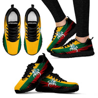 Lithuania Flying Flag Wings Sneakers RLT6 - Wonder Print Shop