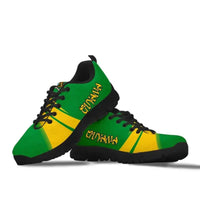 Guyana Coat of Arms Sneakers Cricket RLT8 - Wonder Print Shop