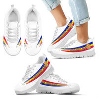 Andorra Heartbeat Sneakers - White Color RLT8 - Wonder Print Shop