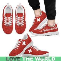 Switzerland Flag Sneakers RLT13 - Wonder Print Shop