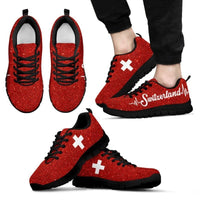 Switzerland Flag Sneakers RLT13 - Wonder Print Shop