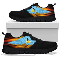 Saint Lucia Sneakers Fire Wing RLT6 - Wonder Print Shop