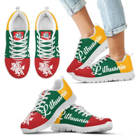 Lithuania - Lietuva Flag Men's/Women's Sneakers Shoes RLT6 - Wonder Print Shop