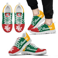 Lithuania - Lietuva Flag Men's/Women's Sneakers Shoes RLT6 - Wonder Print Shop