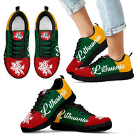 Lithuania - Lietuva Flag Men's/Women's Sneakers Shoes RLT6 - Wonder Print Shop