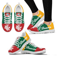 Lithuania - Lietuva Flag Men's/Women's Sneakers Shoes RLT6 - Wonder Print Shop
