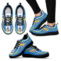 Aruba Flag Color Sneakers RLT7 - Wonder Print Shop