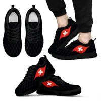 Switzerland Flag Sneakers RLT13 - Wonder Print Shop