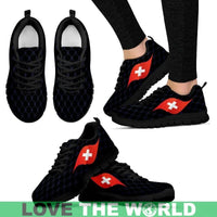 Switzerland Flag Sneakers RLT13 - Wonder Print Shop