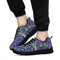 Sneakers Blue Bandana RLT8 - Wonder Print Shop