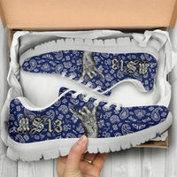 Sneakers Blue Bandana RLT8 - Wonder Print Shop
