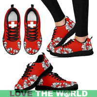 Swizerland Coat Of Arms Sneakers RLT13 - Wonder Print Shop