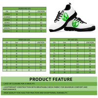 Panama Shoes Panama Sneakers With Flag New Style RLT13 - Wonder Print Shop