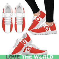 Switzerland Flag and Coat Of Arms Men's / Women's Sneakers Shoes Nn9 RLT13 - Wonder Print Shop