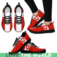 Switzerland Flag and Coat Of Arms Men's / Women's Sneakers Shoes Nn9 RLT13 - Wonder Print Shop